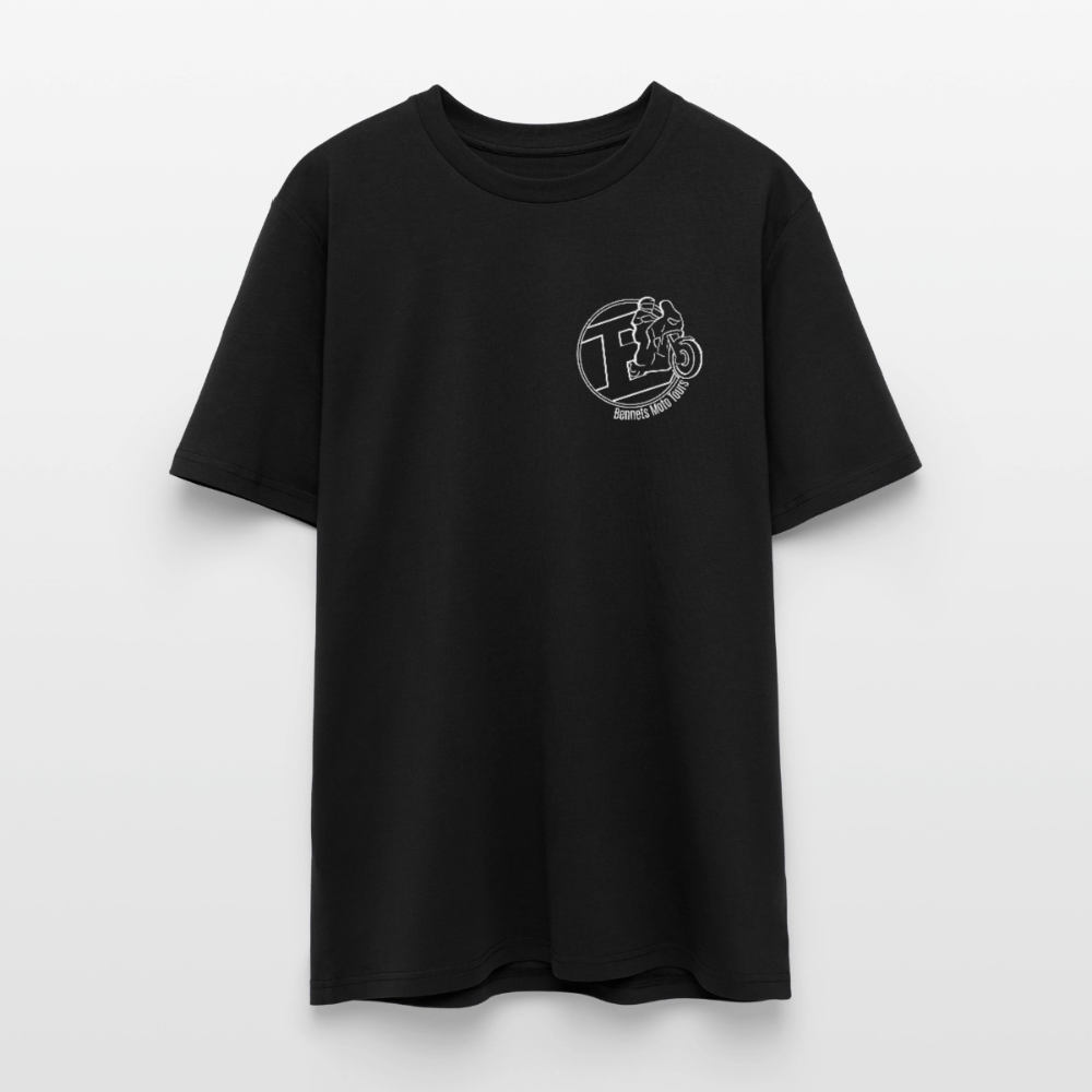 T-Shirt Bennets Moto Tours Logo schwarz - Schwarz