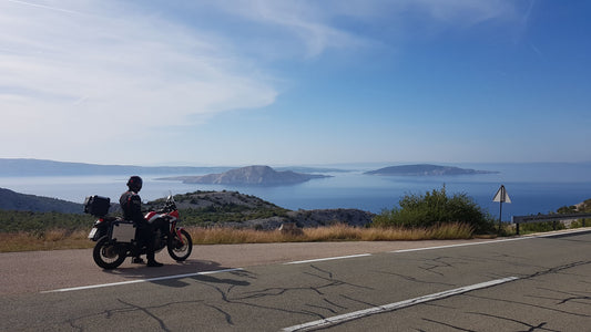 Mit dem Motorrad auf der Jadranska Magistrala: Italien, Griechenland, Adria GPX