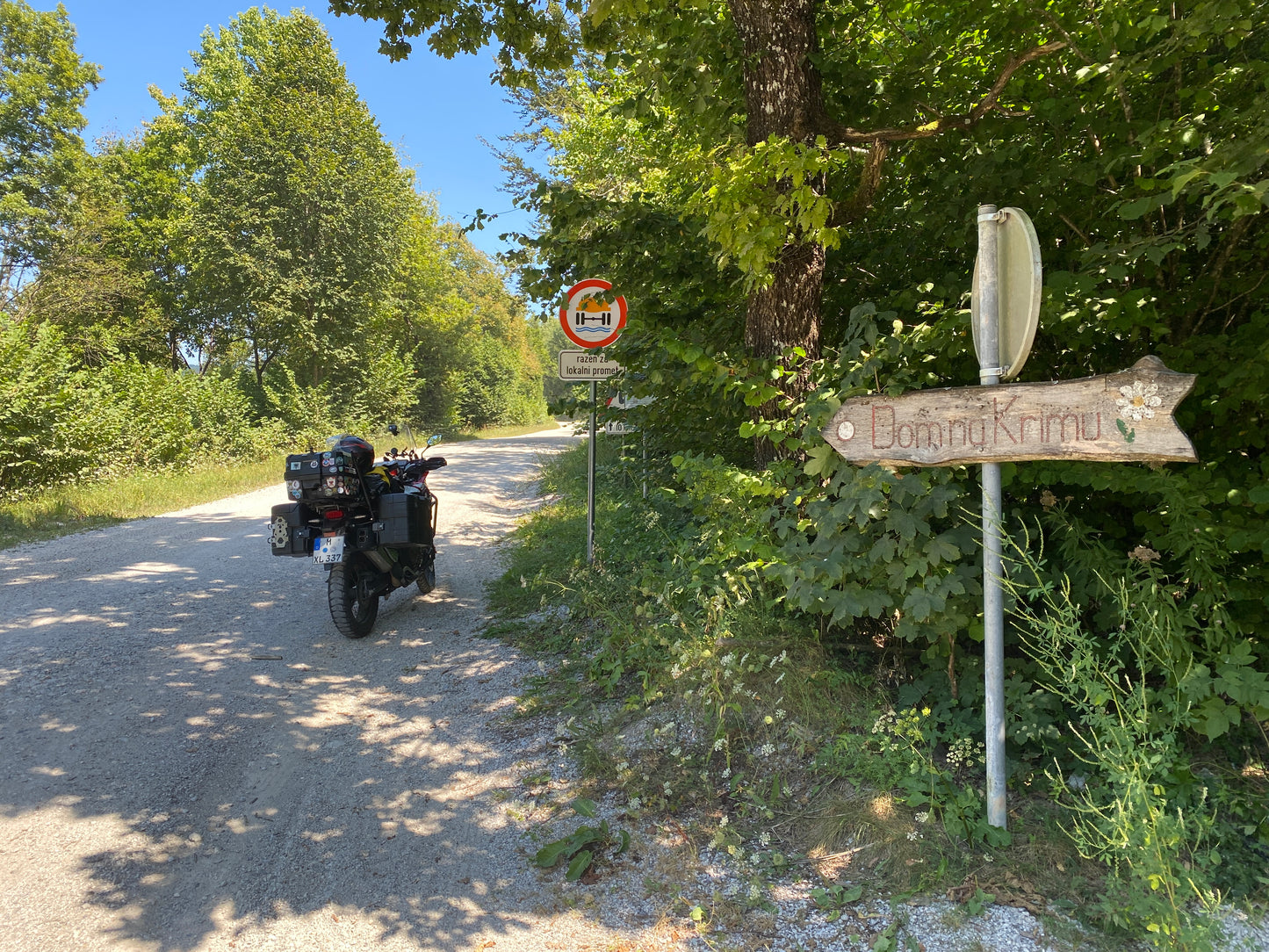Mit dem Motorrad durch Slowenien GPX