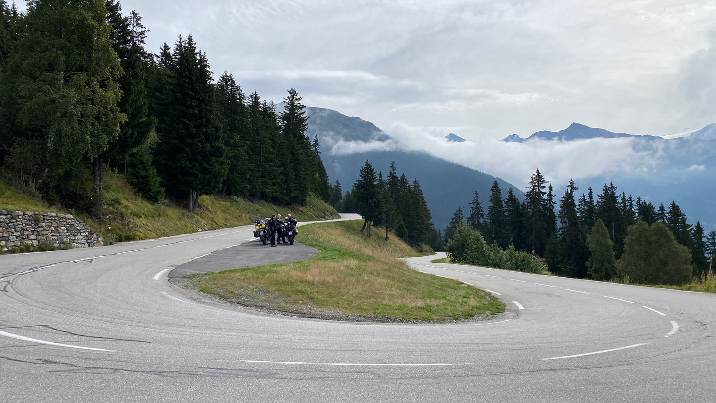 Mit dem Motorrad auf der Route Des Grandes Alpes & Route Napoleon. GPX Dateien