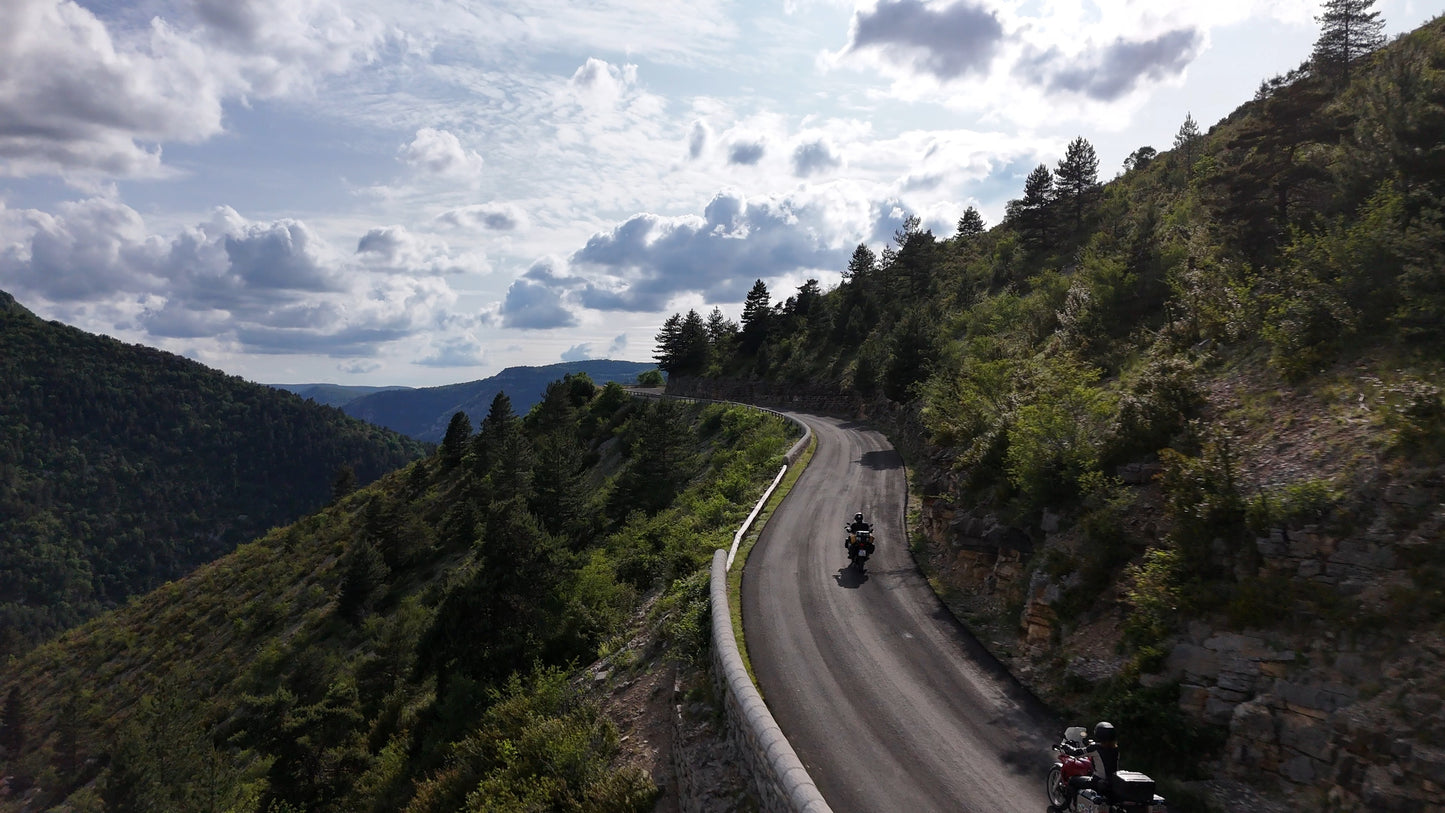 Mit dem Motorrad nach Barcelona GPX