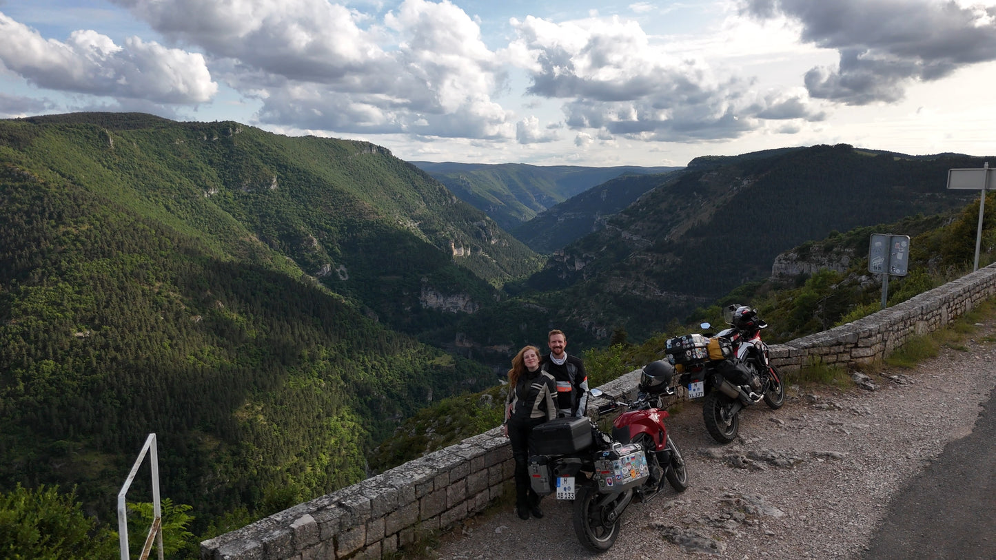 Mit dem Motorrad nach Barcelona GPX