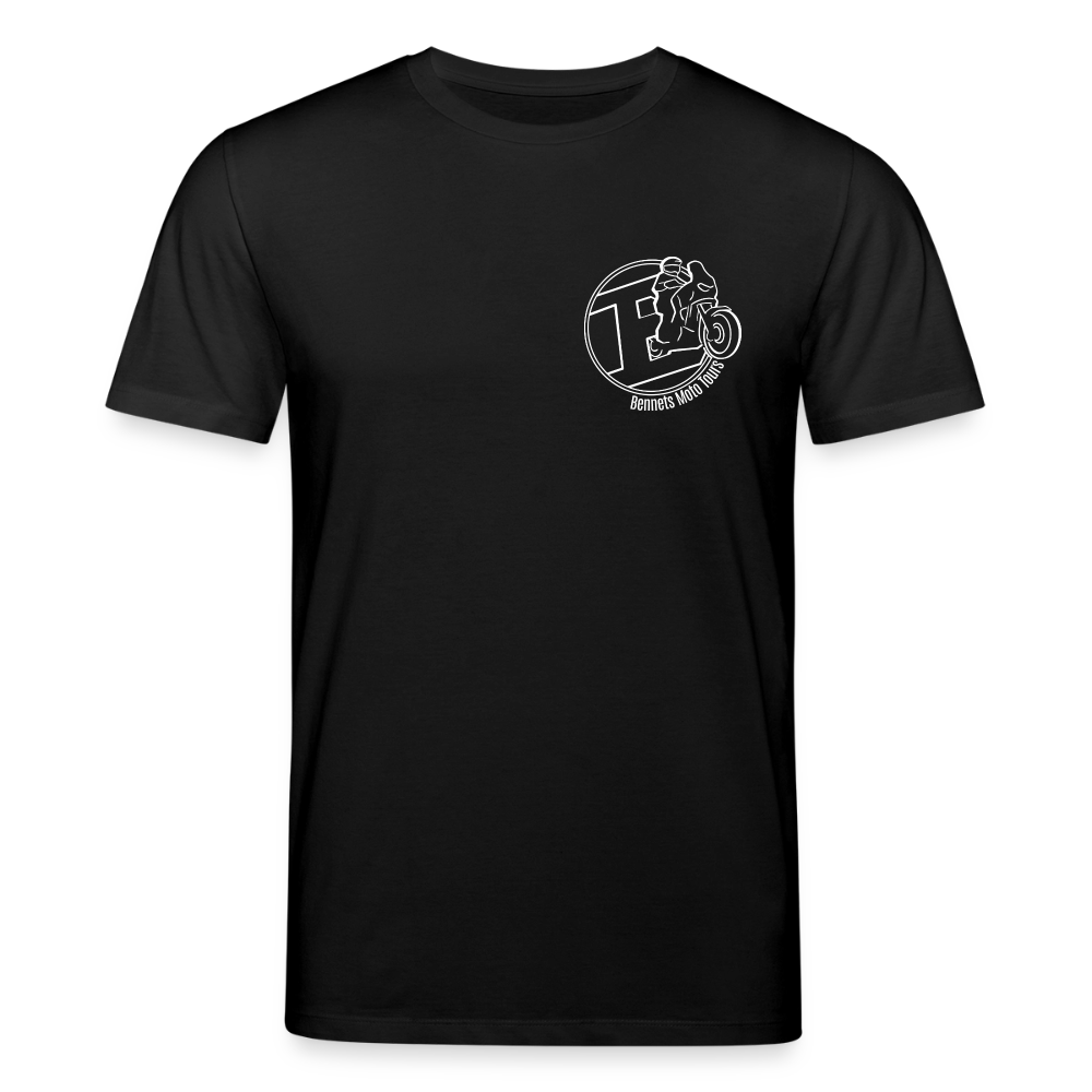 T-Shirt Bennets Moto Tours Logo schwarz - Schwarz