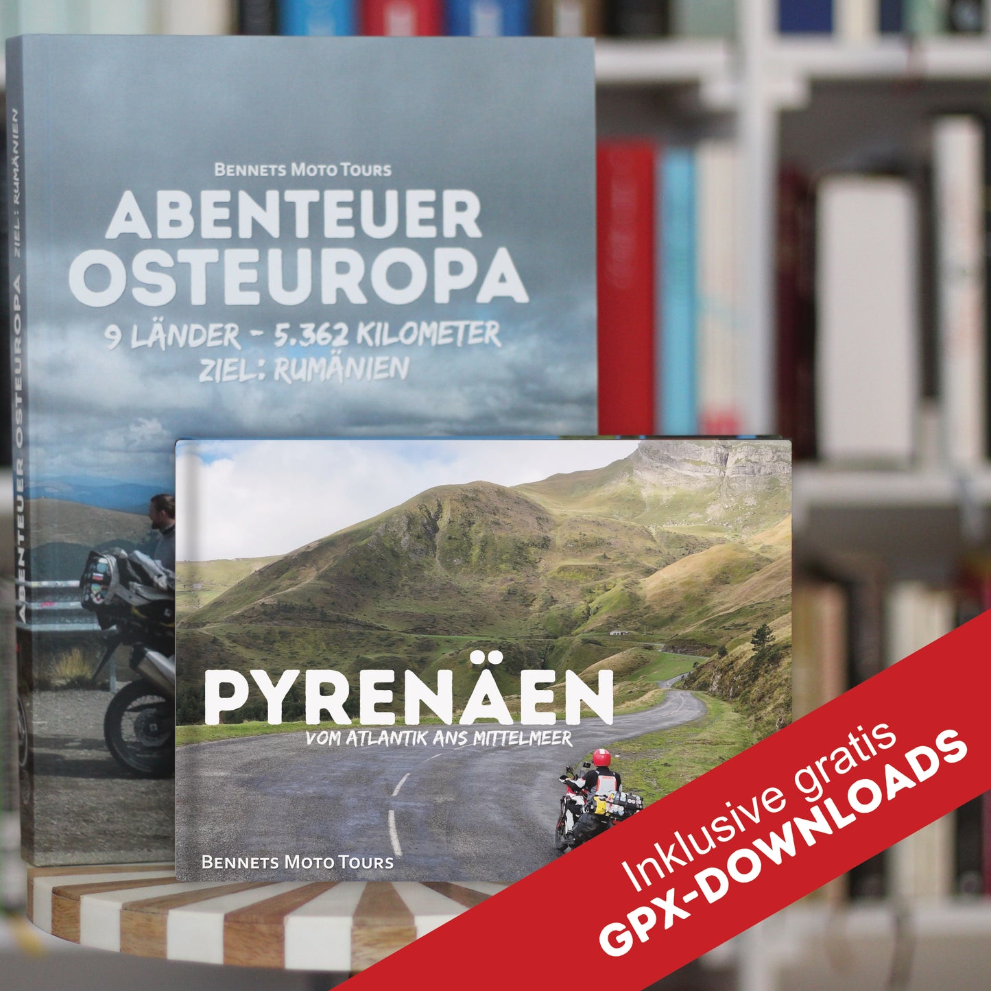 Bildband 3er-Bundle: Pyrenäen, Rumänien, Griechenland und Balkan