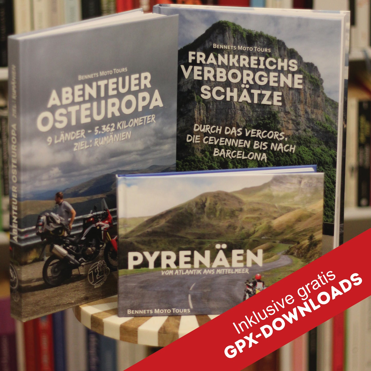 Bildband 3er Bundle: Frankreich, Rumänien und Pyrenäen