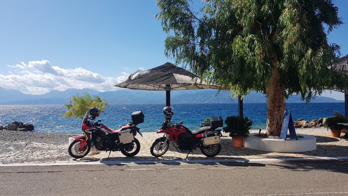 Mit dem Motorrad auf der Jadranska Magistrala: Italien, Griechenland, Adria GPX