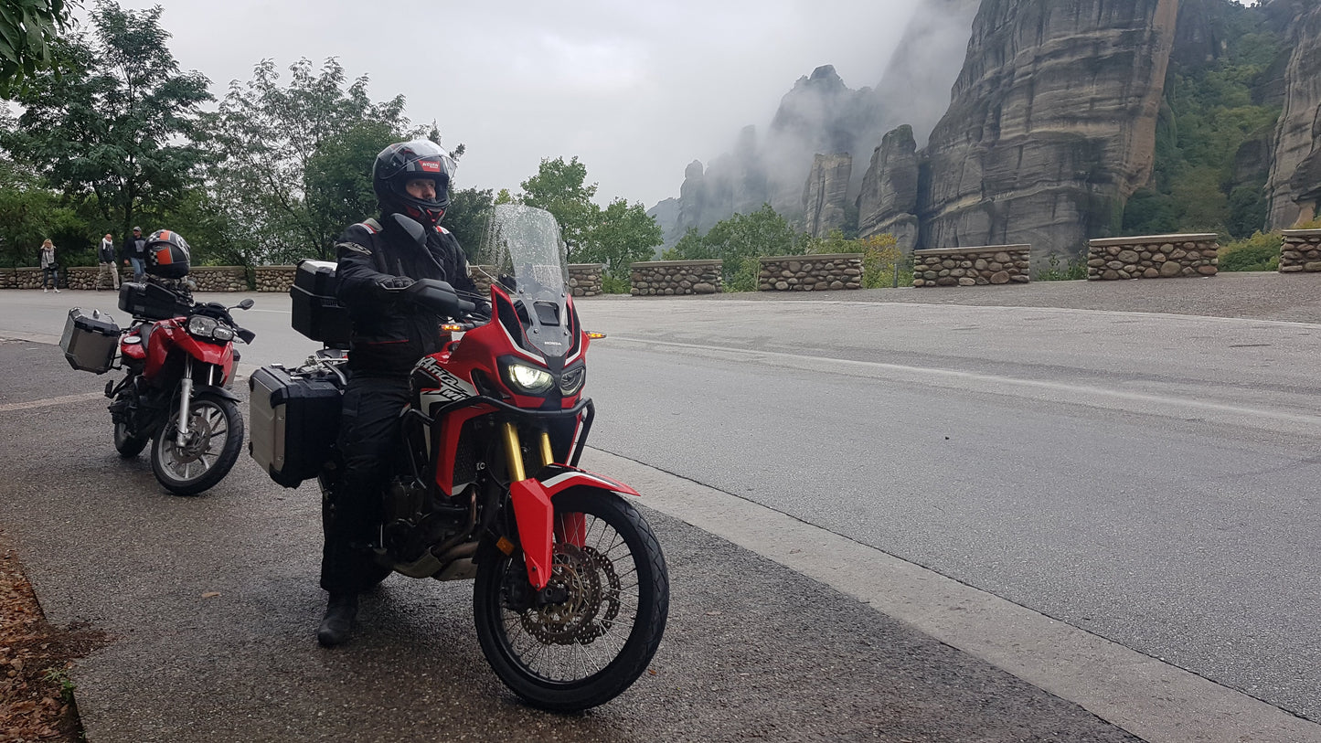 Mit dem Motorrad auf der Jadranska Magistrala: Italien, Griechenland, Adria GPX