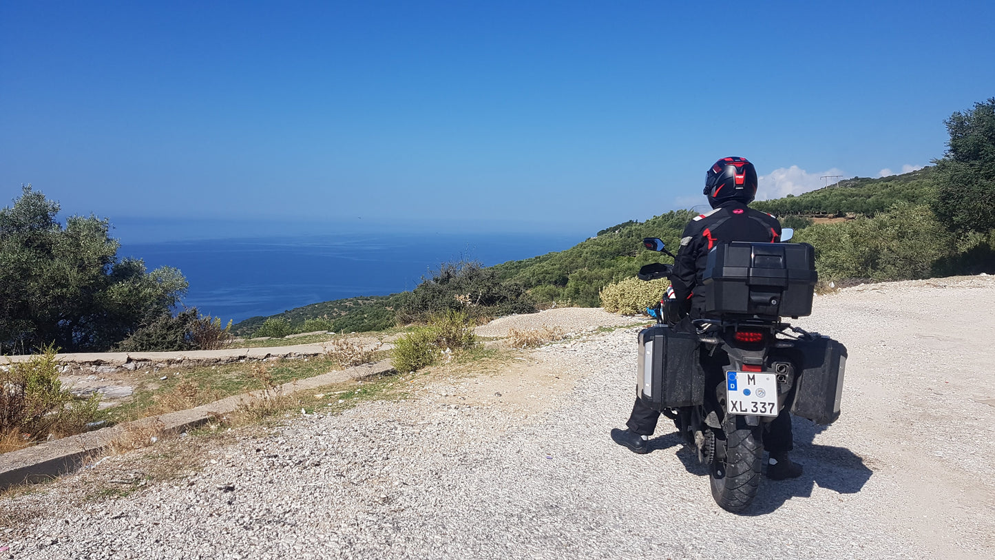 Mit dem Motorrad auf der Jadranska Magistrala: Italien, Griechenland, Adria GPX