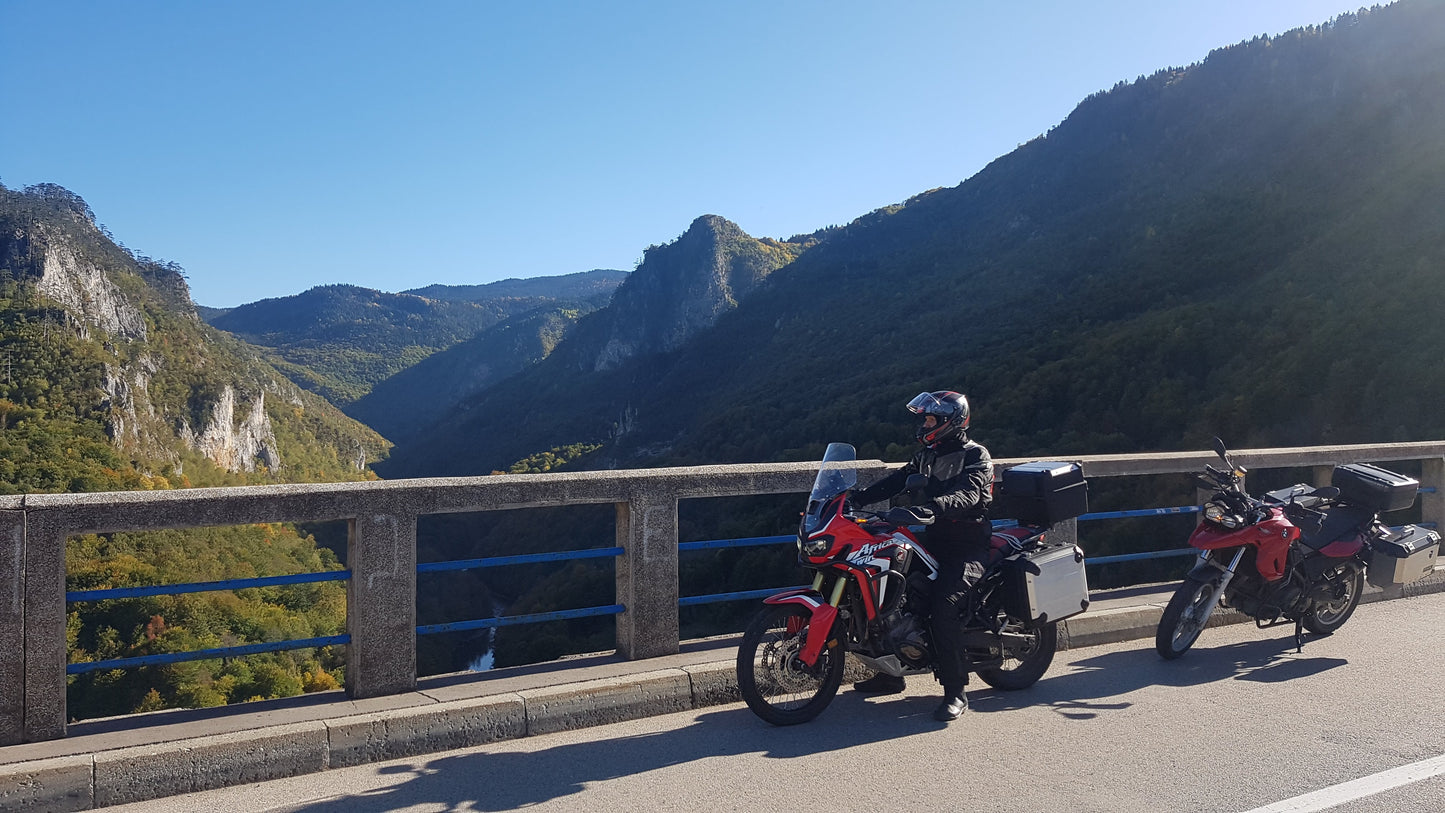 Mit dem Motorrad auf der Jadranska Magistrala: Italien, Griechenland, Adria GPX