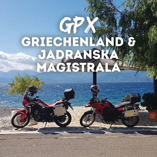 Mit dem Motorrad auf der Jadranska Magistrala: Italien, Griechenland, Adria GPX