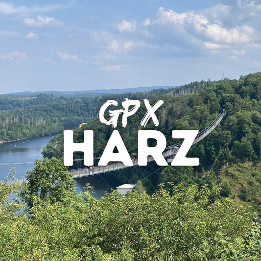 Mit dem Motorrad durch den Harz. Gesammelte Touren GPX