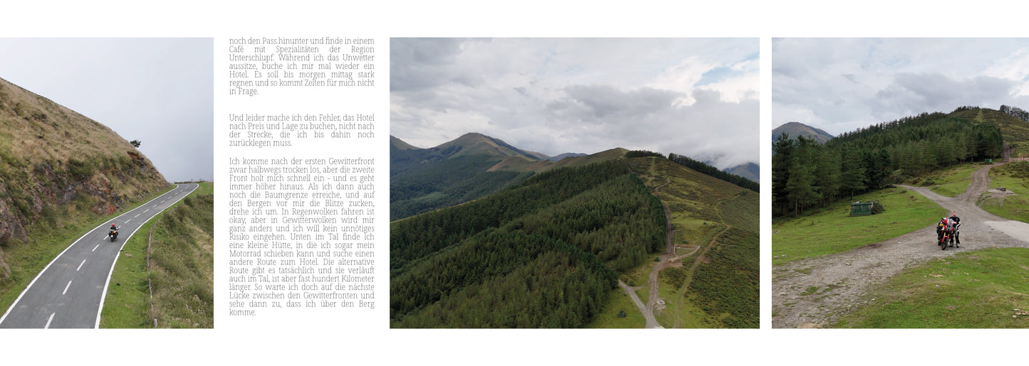 Bildband: Mit dem Motorrad durch die Pyrenäen. Vom Atlantik ans Mittelmeer!