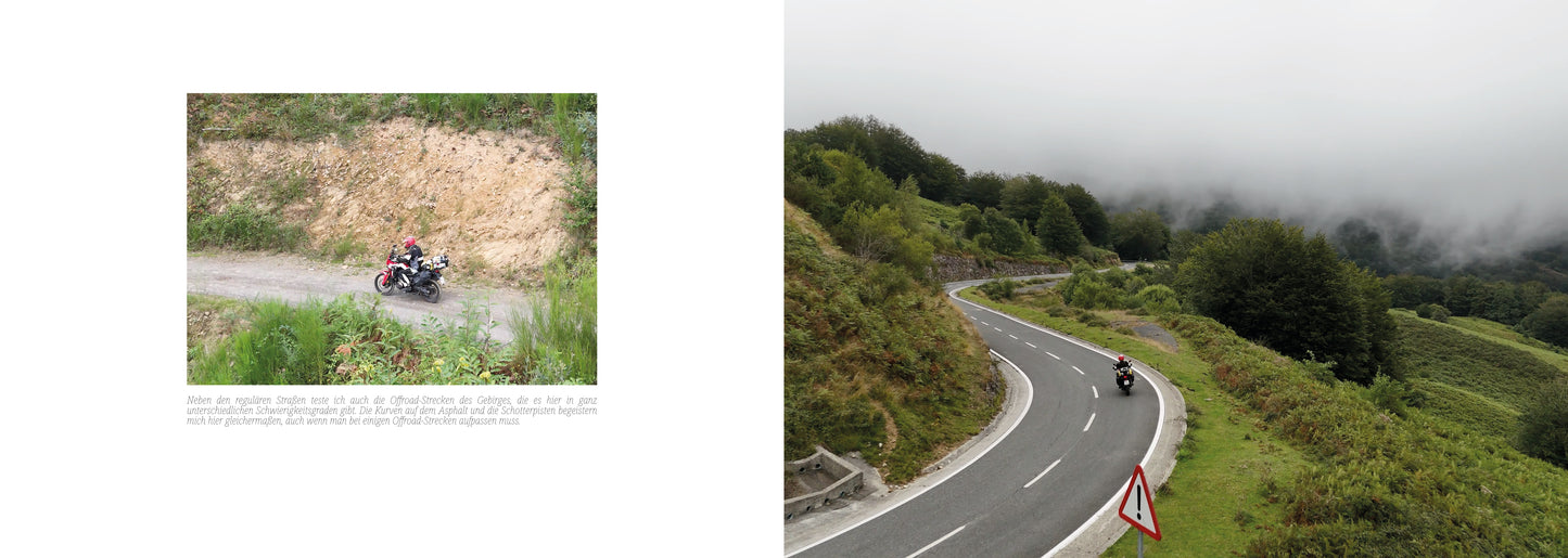 Bildband: Mit dem Motorrad durch die Pyrenäen. Vom Atlantik ans Mittelmeer!