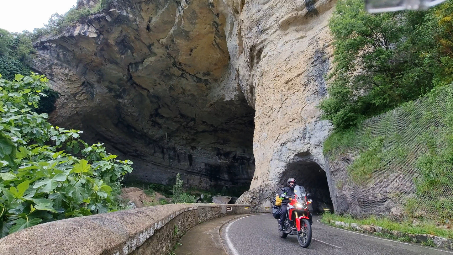 Mit dem Motorrad nach Barcelona GPX